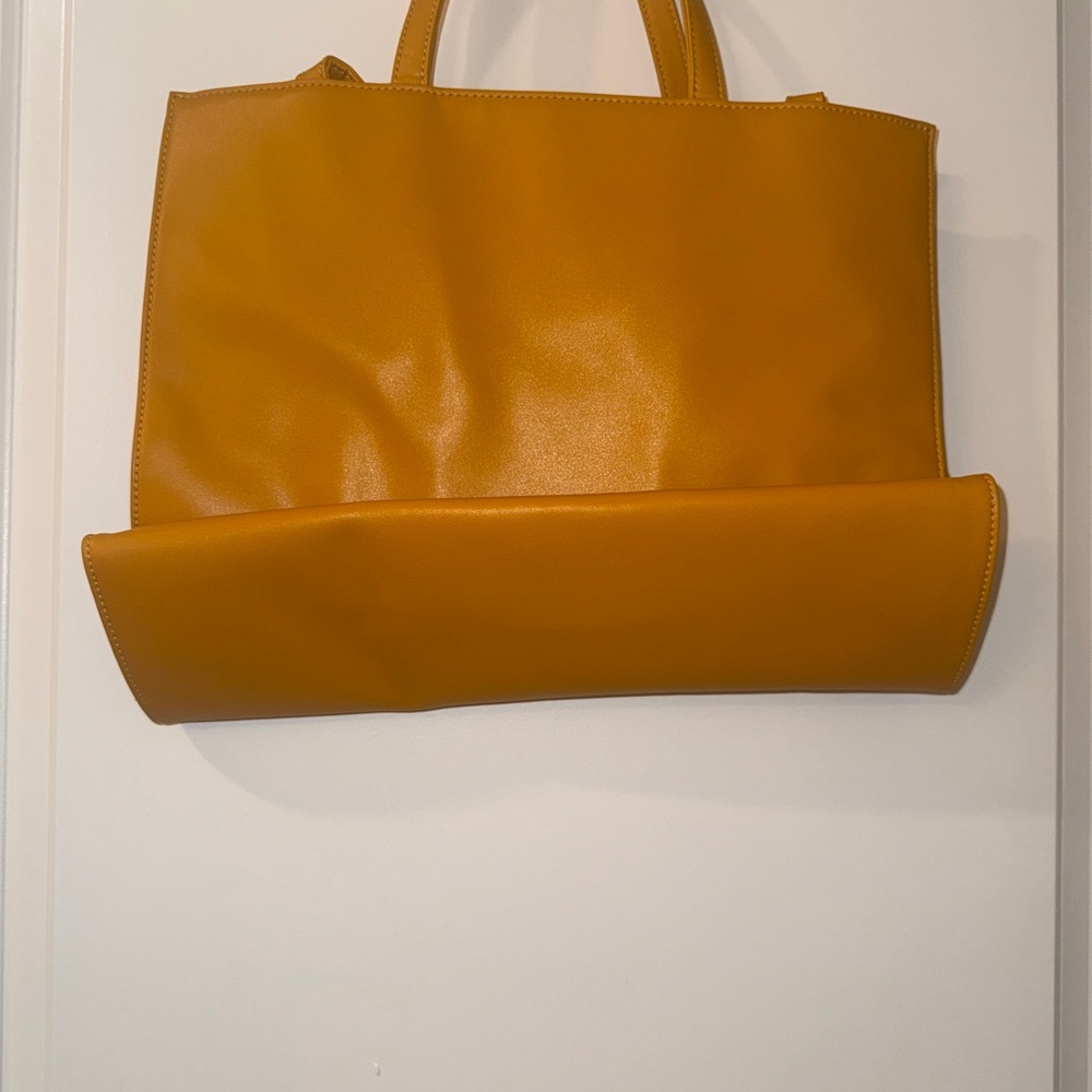 Telfar Women's Mustard Tote Bag - Picture 3 of 4